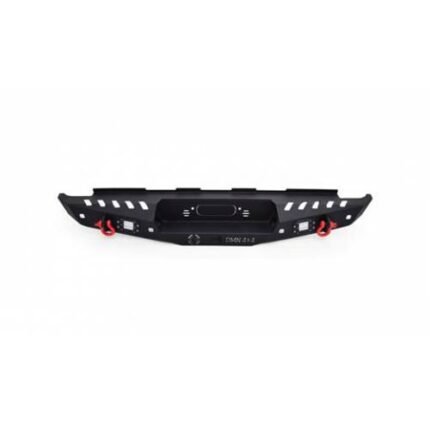 Isuzu D-Max (2007-2012)-Off-Road-Ledli Çelik Arka Tampon Koruma