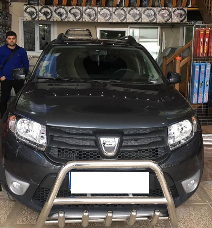a4-1.png DACİA DUSTER ÖN KROM KORUMA - Görsel 1