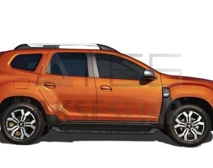 Dacia Duster Dakar Yan Basamak Siyah V1 Işıksız 2018 ve Sonrası