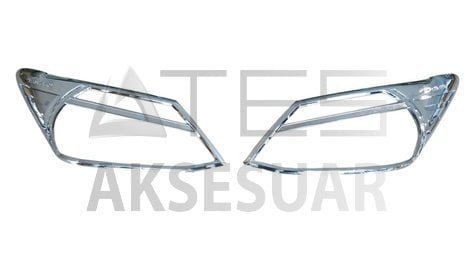 feb07d8dc0f7c0a1e2fb3be8a8259333.jpg ISUZU D-MAX 2012-2017 FAR ÇERÇEVESİ KAPLAMA NİKELAJ - Görsel 1