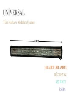 WOLKSWAGEN AMAROK UYUMLU 82 M DÜZ BEYAZ LED BAR